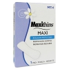 Maxithins Vended Sanitary Napkins #4, 250 Individually Boxed Napkins/carton