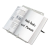 Booklift Copyholder, Plastic, One Book/pad, Platinum