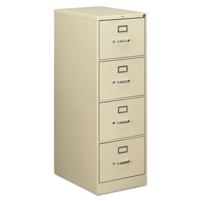 510 Series Four-drawer Full-suspension File, Legal, 52h X25d, Putty