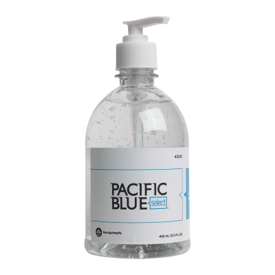 Pacific Blue Select™ Countertop Gel Hand Sanitizer, Dye And Fragrance Free