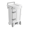 Flm 0000co3090i  polaris Delux 24 G Allon Step On Trash Bin With Wheels