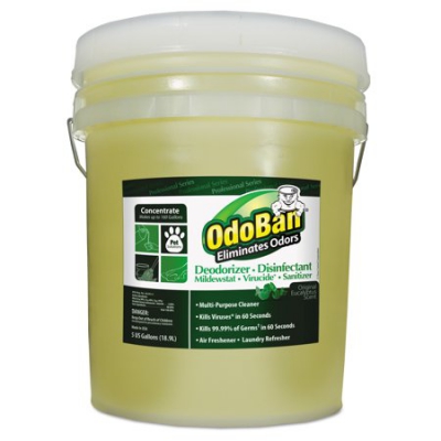 Odoban Concentrated Odor Eliminator 5 Gallon Pail Eucalyptus Scent