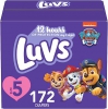 Luvs Size 5 Diapers 172 Per Case