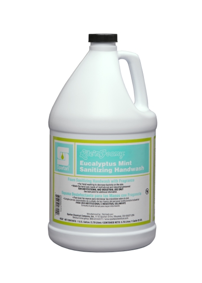 Lite'N Foamy® Eucalyptus Mint Sanitizing Hand Wash    1 Gallon (4 Per Case)